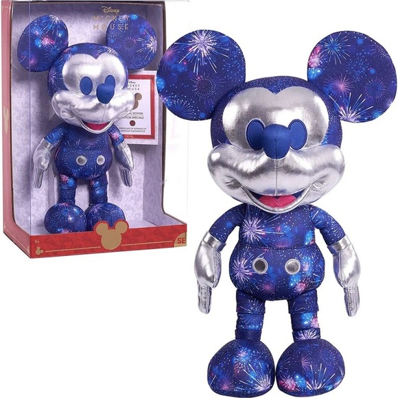 🔥 Disney LIMITED EDITION 2020 Year Mouse Plush Fantasy in the Sky Mickey NEW - Picture 1 of 12